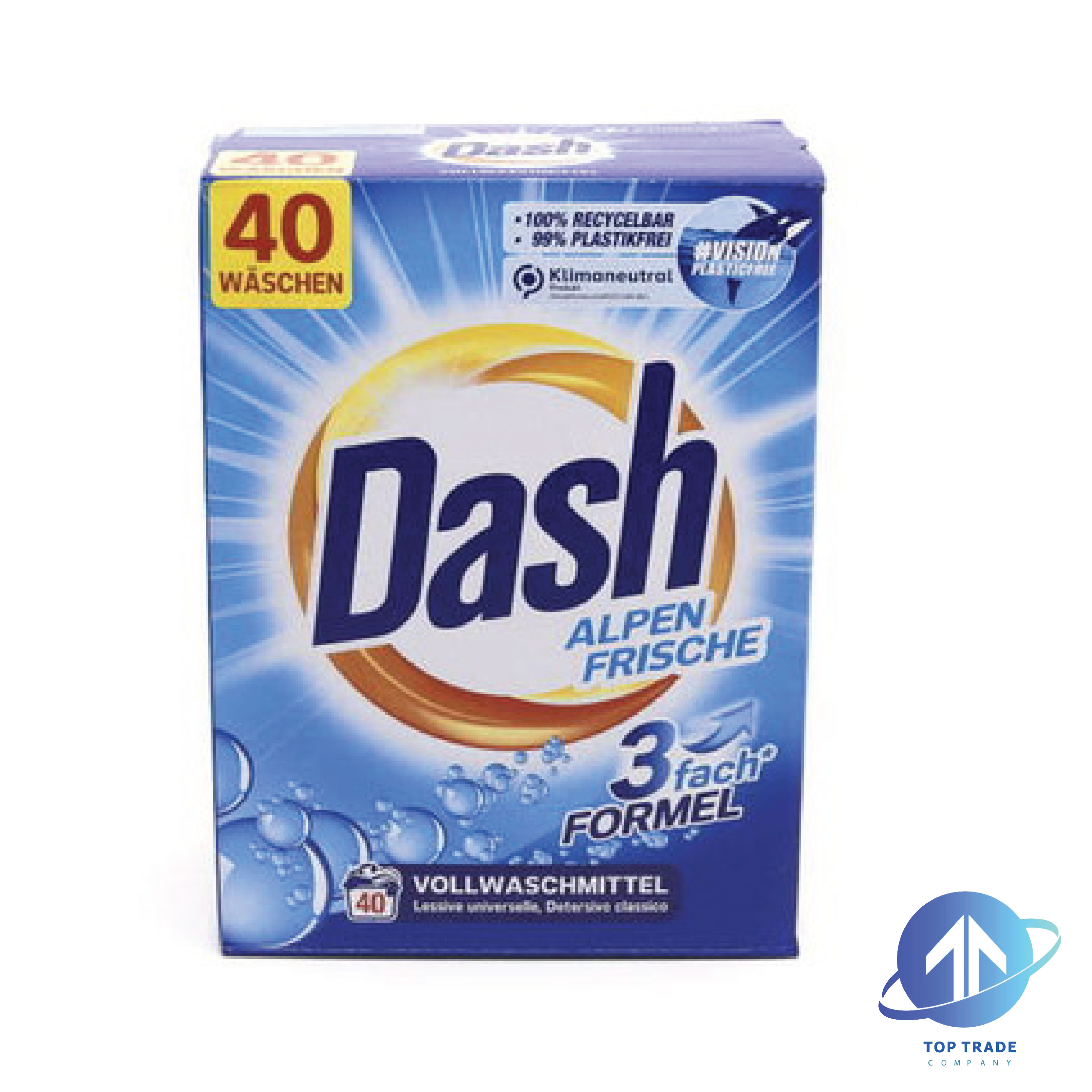 Dash washing powder alpine fresh 2,6kg/40sc